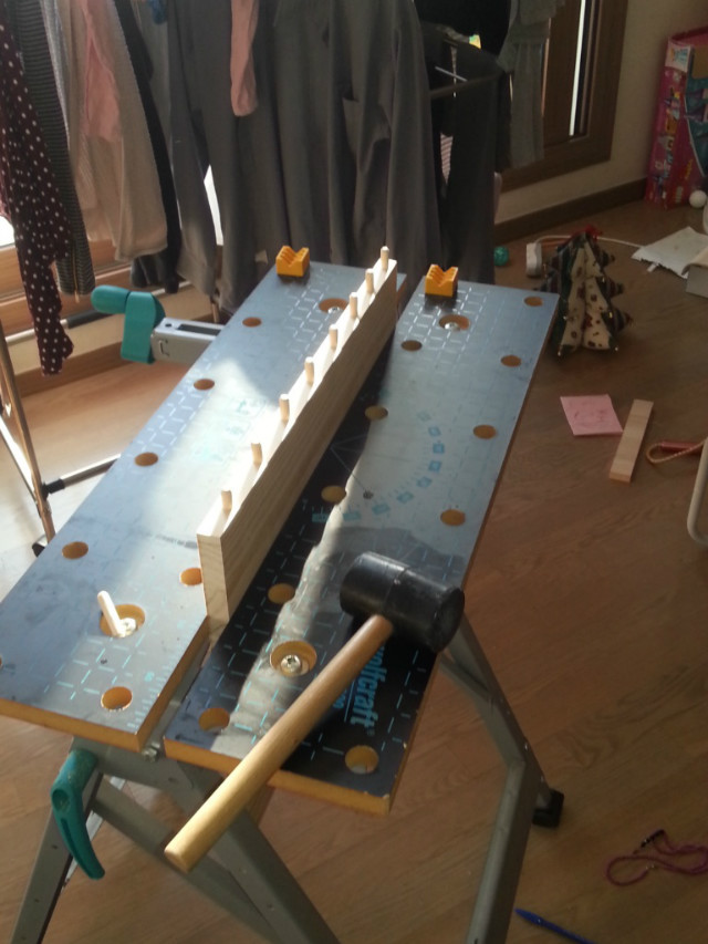 촘촘계단선반과 좌탁, 공간박스 콤비 