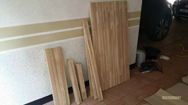 물푸레나무 사이드 18T ::: 빗살무늬 다이닝 테이블