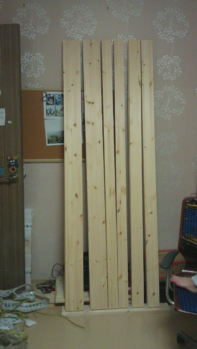 이층 침대 만들기 1 단계 - 기둥 세우기 