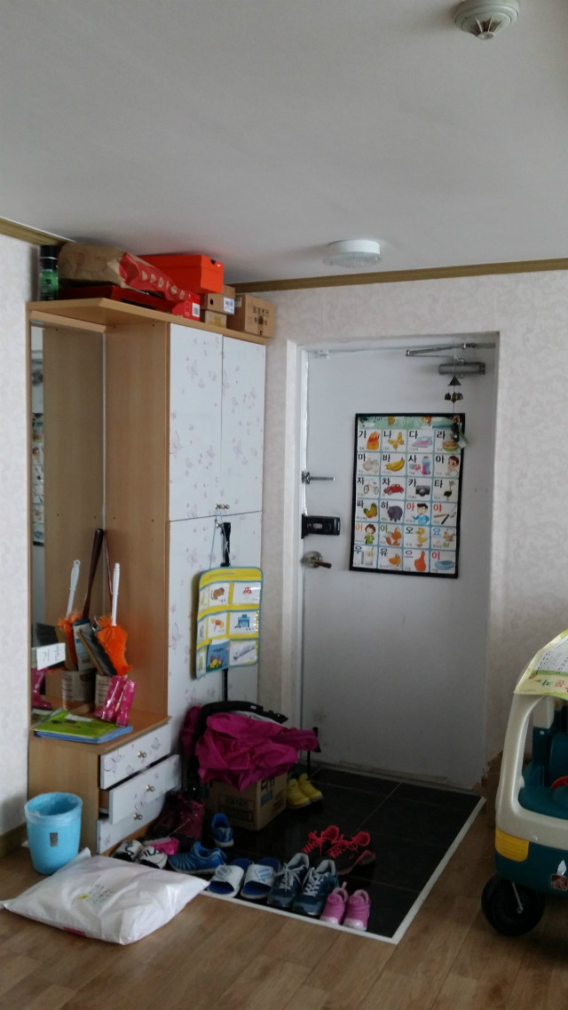 우리집현관가벽설치