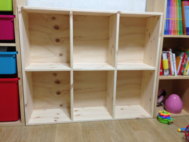 아이 책장 만들기