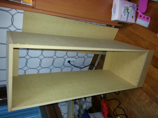 좁은틈 공간에 딱맞는 박스 가구 만들기.