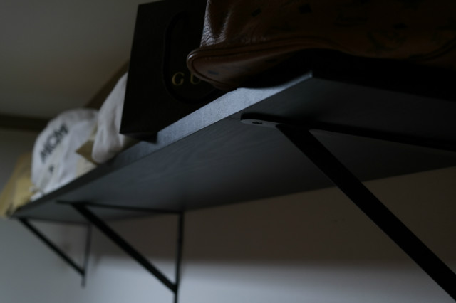 23mm 코팅합판으로 벽에 선반 만들기