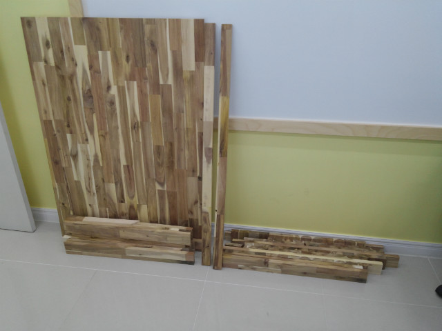 아카시아 원목 식탁 만들기 