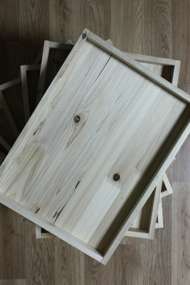 우드트레이 공장돌렸네여 ㅎㅎ