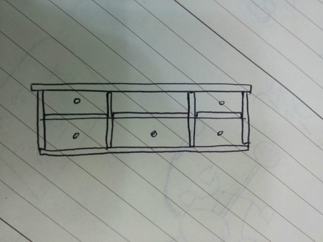 티비장 만들어봤어요.