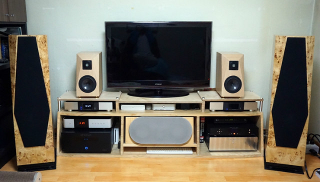 오디오 장식장 개조하기