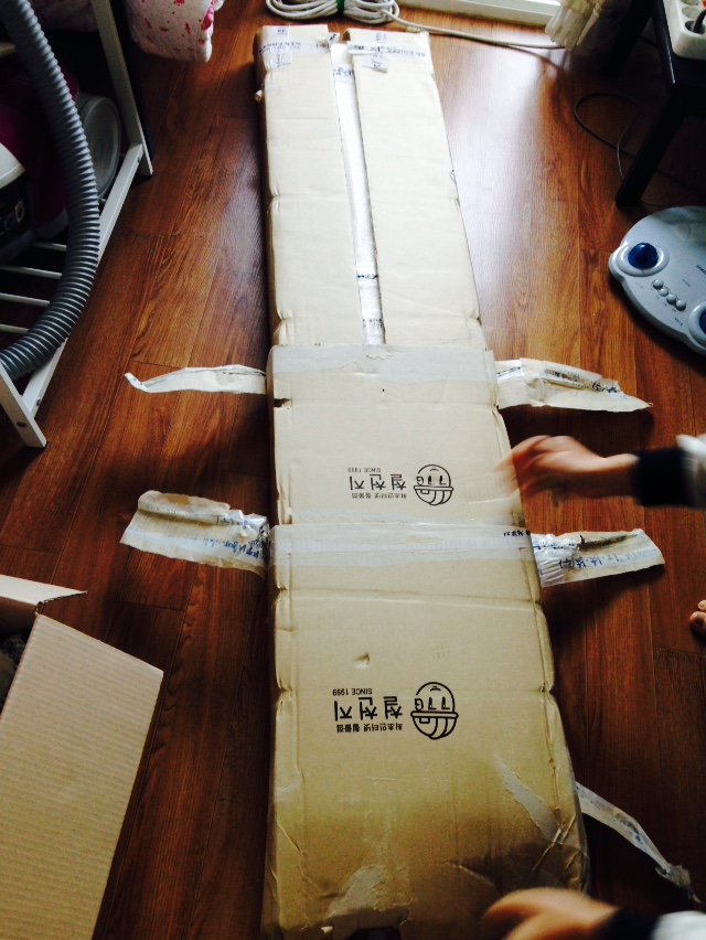 베드 테이블 조립하기.