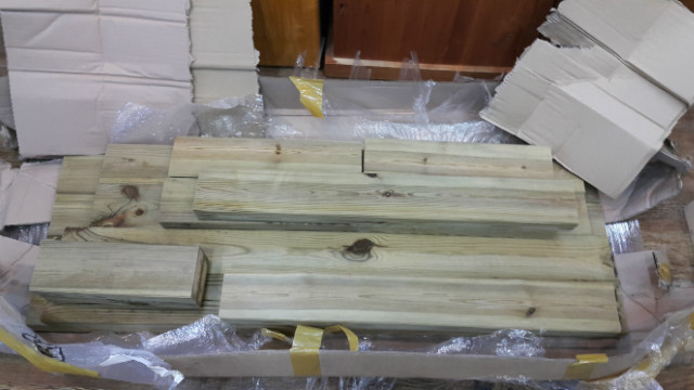 4자 어항 받침대(수조다이)