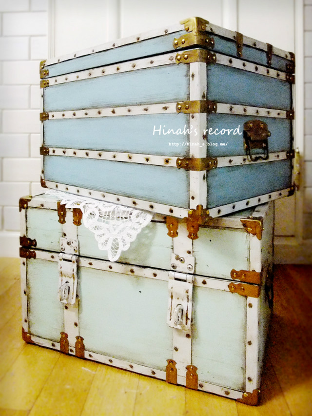 클래식 우드 트렁크