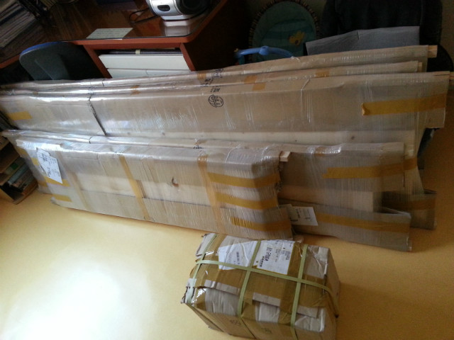 스프러스로 만든 베이직 3단 서랍 원목 옷장