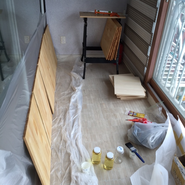 소나무(칠레산) 12mm로 만든 4단 수납장 입니다.^^