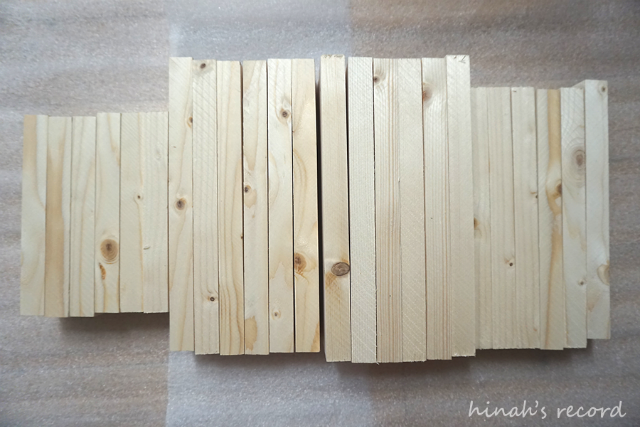 원목 액자와 원목 다용도 거치대