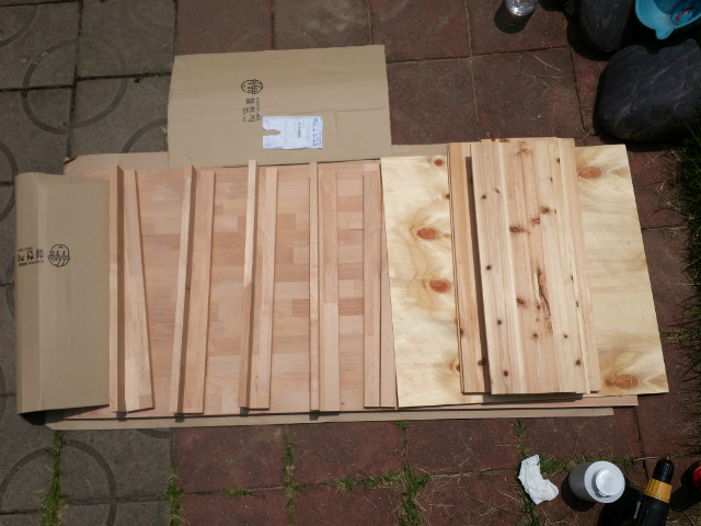 오리나무 식탁/화장실 수납장