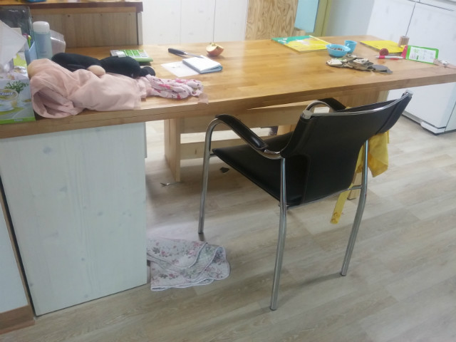 식탁만들어봤어요