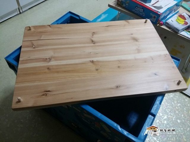 폴딩박스 우드 테이블용으로 사용