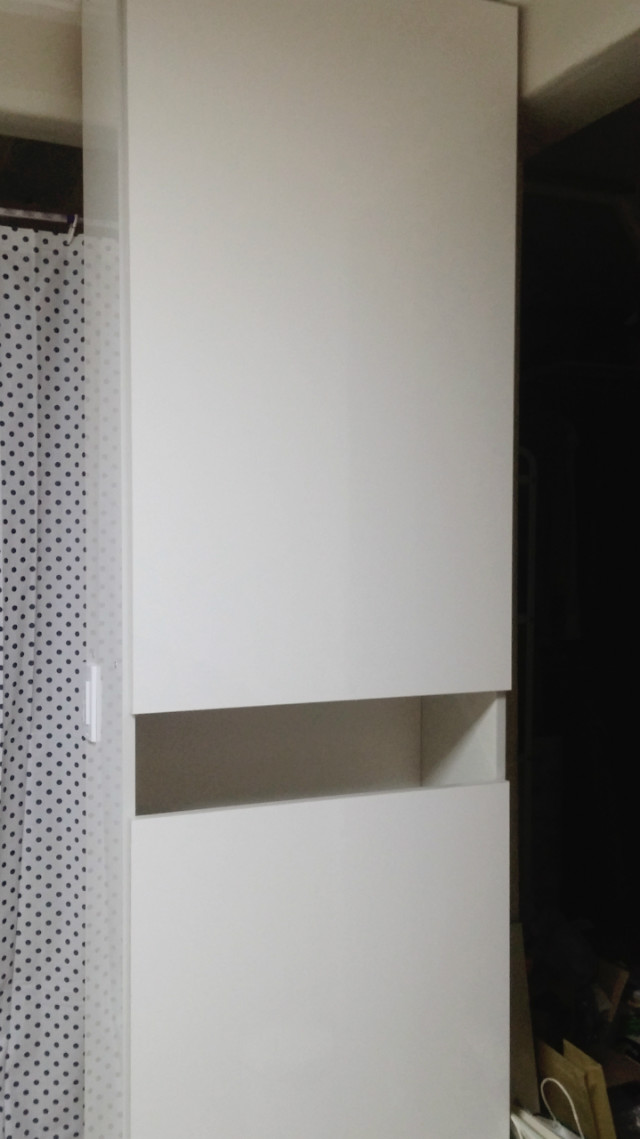 집에 맞는 사이즈의 수납장