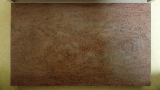 MDF에 무늬목 작업으로 만든 블루투스 엠프