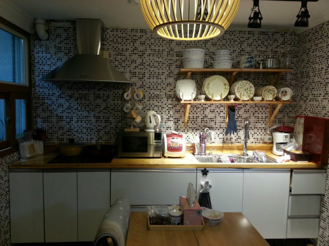 2920  일자형 주방 철거부터 완성까지 힘들었어요 ^^