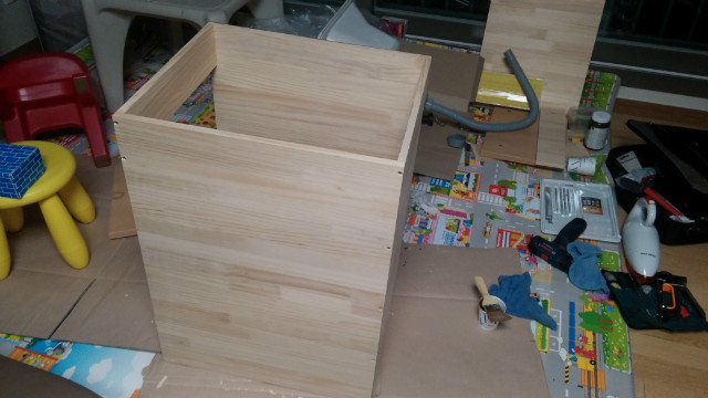 초보자의 내맘대로 입식손빨래씽크볼 만들기