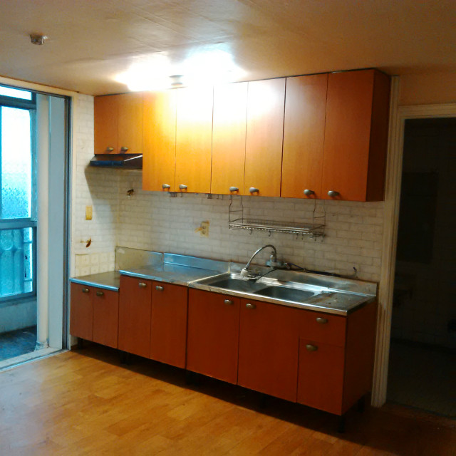 자작나무 싱크대 하나로 주방을 완전 변신