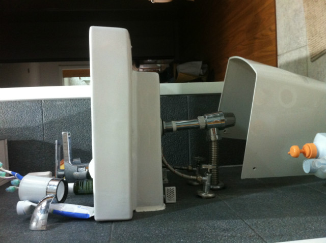 간단히 만들어 본 세면대 하부장