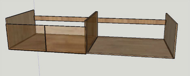 냉장고 위 선반