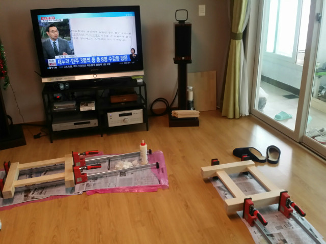 원목의자(자작나무)