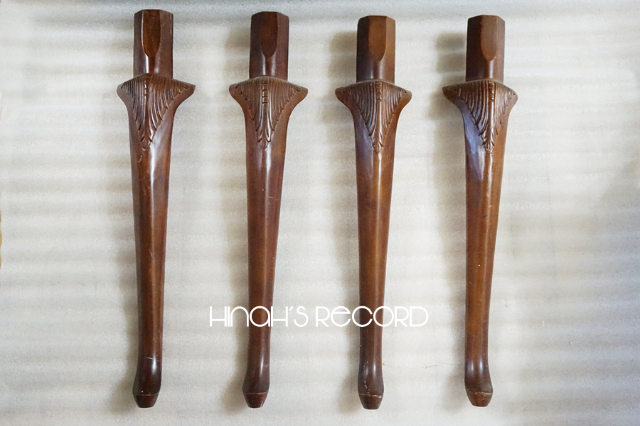 프렌치 스타일의 원목 테이블/책상 만들기.