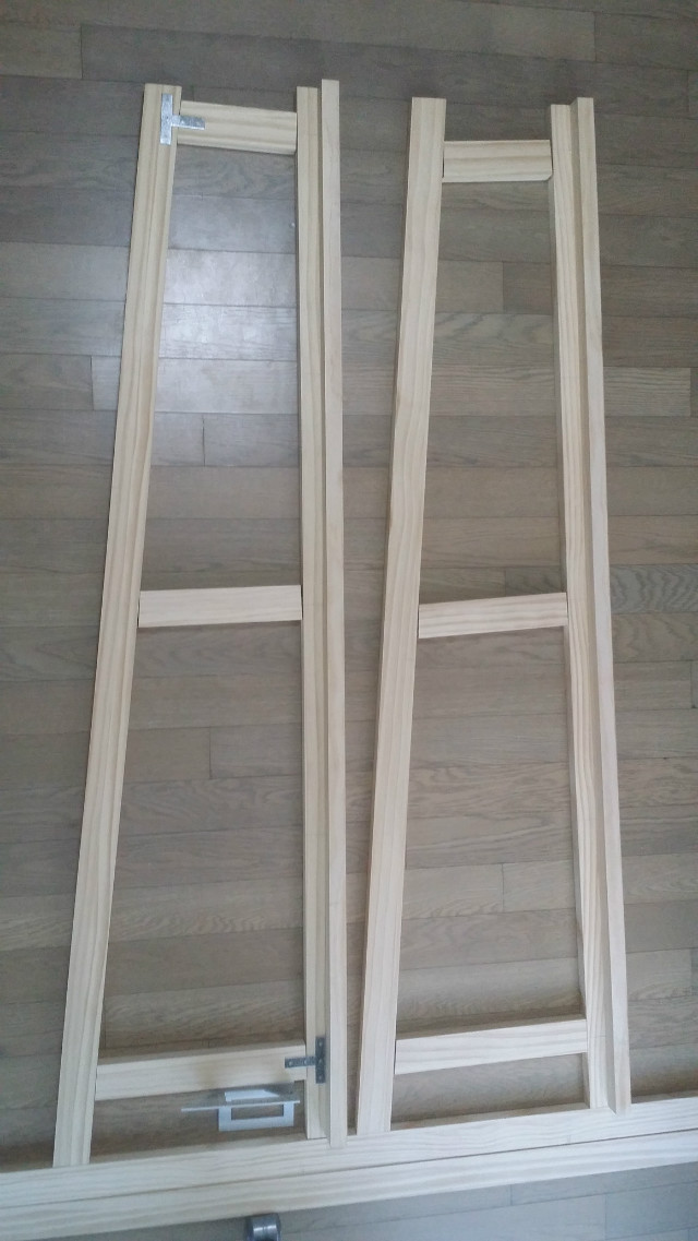 집성목으로 만든 코너5단장