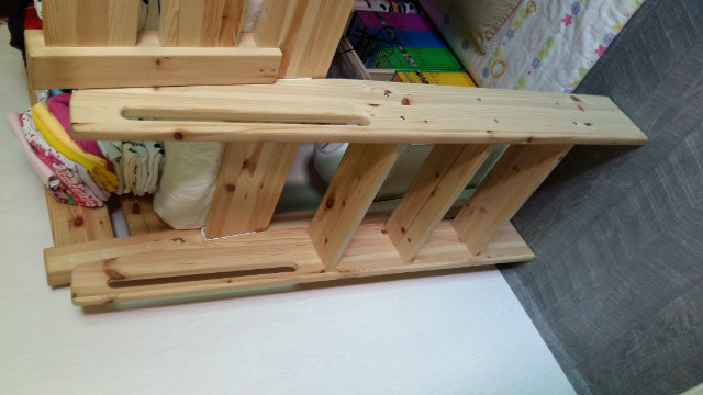 수납장겸 벙커침대 계단 만들기