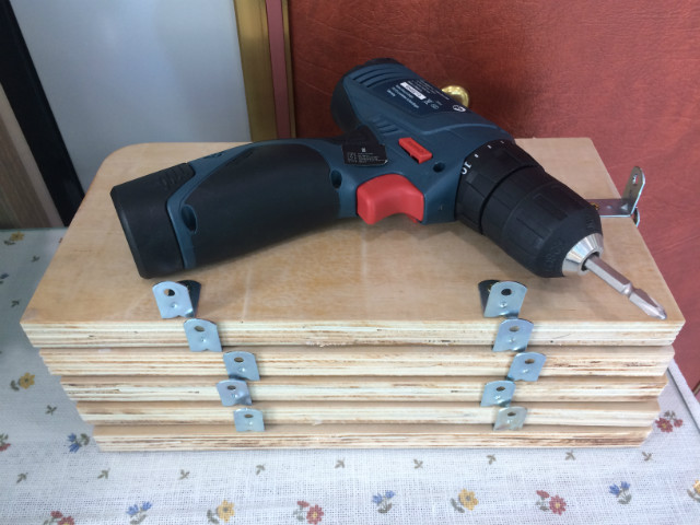 화장실 칸막이 선반 만들기