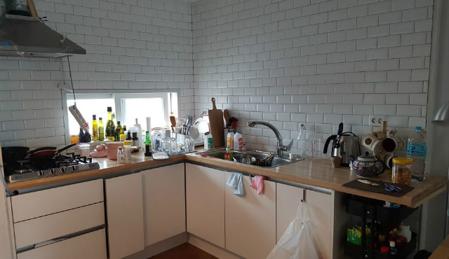 싱크대 원목 상판 DIY 후기.