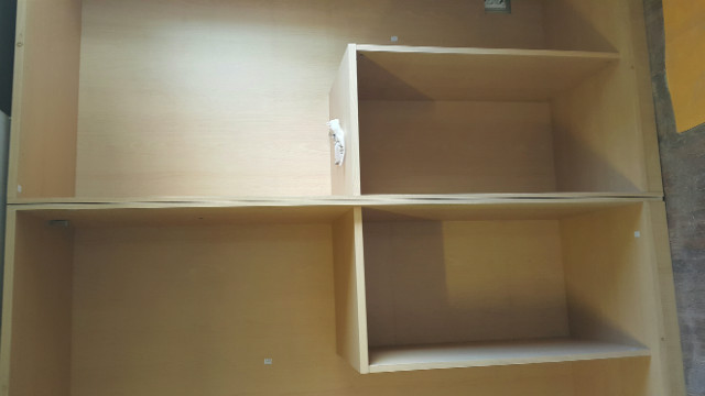 하이그로시 문짝 달아준 그릇장