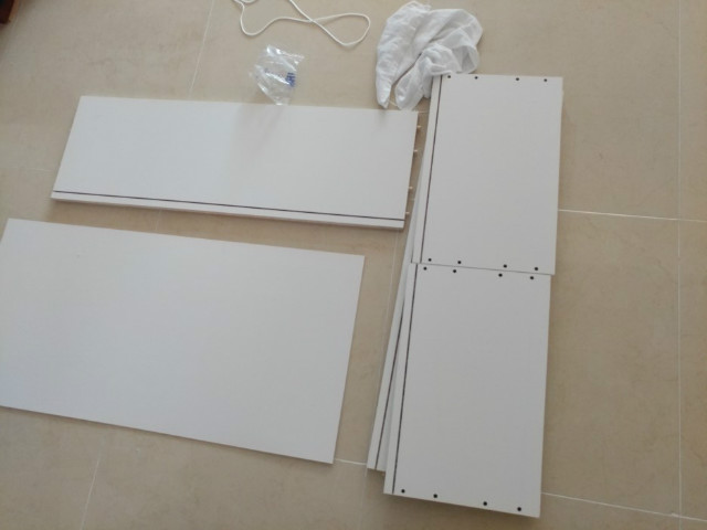 냉장고 위 상부수납장