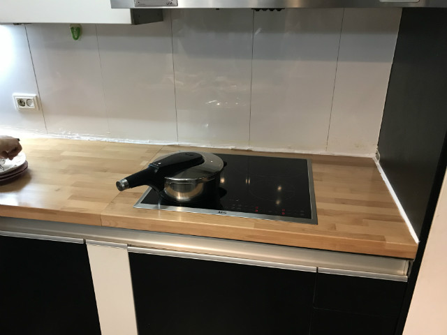 원목 싱크대 상판