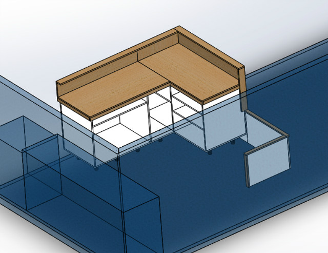 [셀프] 카운터 테이블 제작