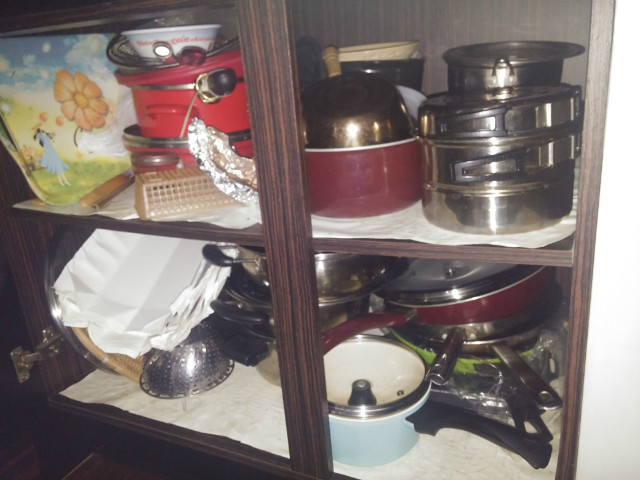 씽크대 내부 선반 개조