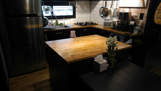 조리대 상판 교체