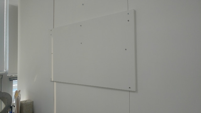 벽걸이티비 보강벽면 만들었어요.