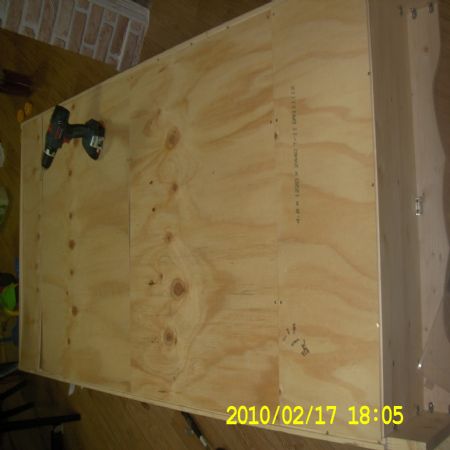 주방선반 조립 과정입니다.