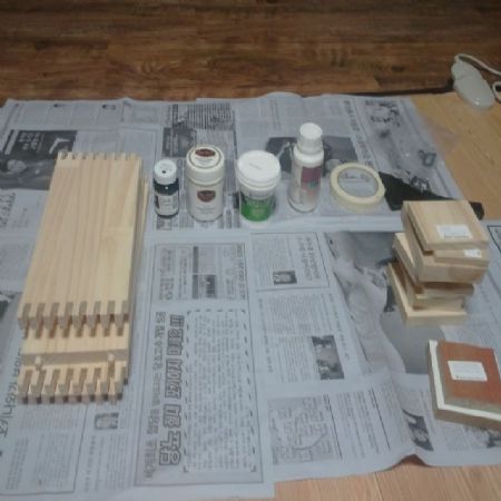 시즈닝 2단 붙박이장 제작 과정이에요~