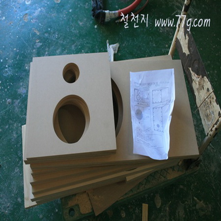 자작 합판 스피커 재작과정(두께. 자작합판30t.mdf 60t 총 90t)