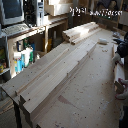 등이 편한 침대