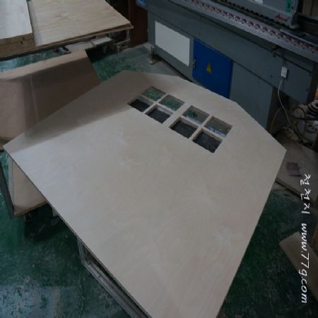 자작합판을 이용한 실내 놀이터 창문 만드는 과정