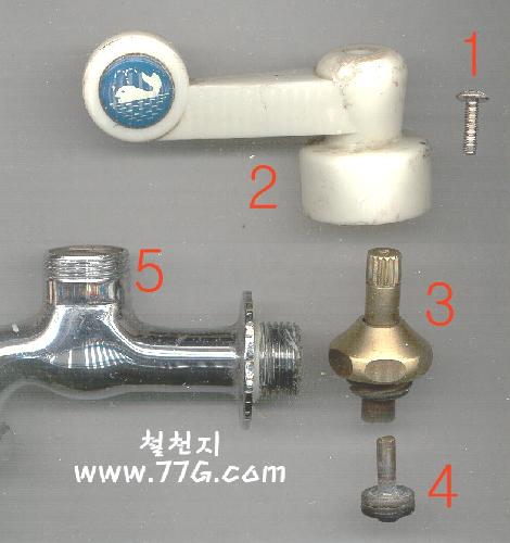 일반수도 분해법및 보수방법, 평생쓸수있는 수도꼭지의 일생