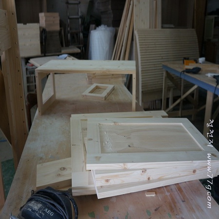 원목 제과 진열대 제작