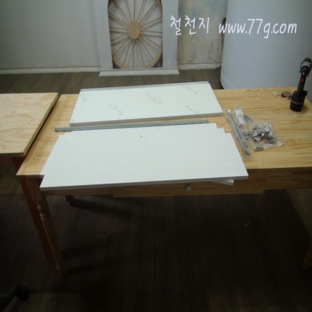 싱크대 상부장 상하한문형