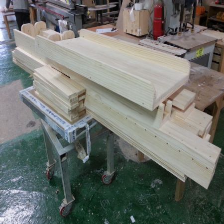 미니미 벙커 침대(소나무) (2100*1000*1100)(1개)