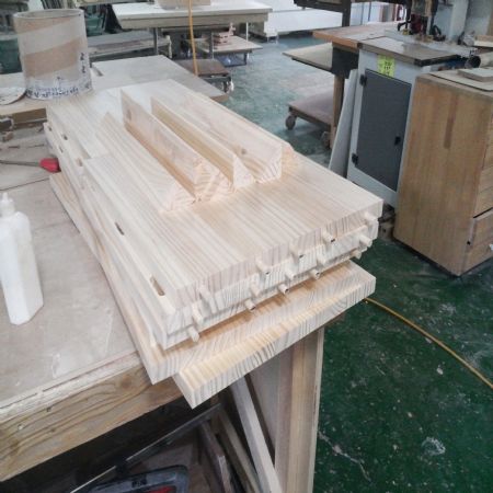 소파 콤비 테이블 24mm 집성목(소나무) (800*480*400)(3개)